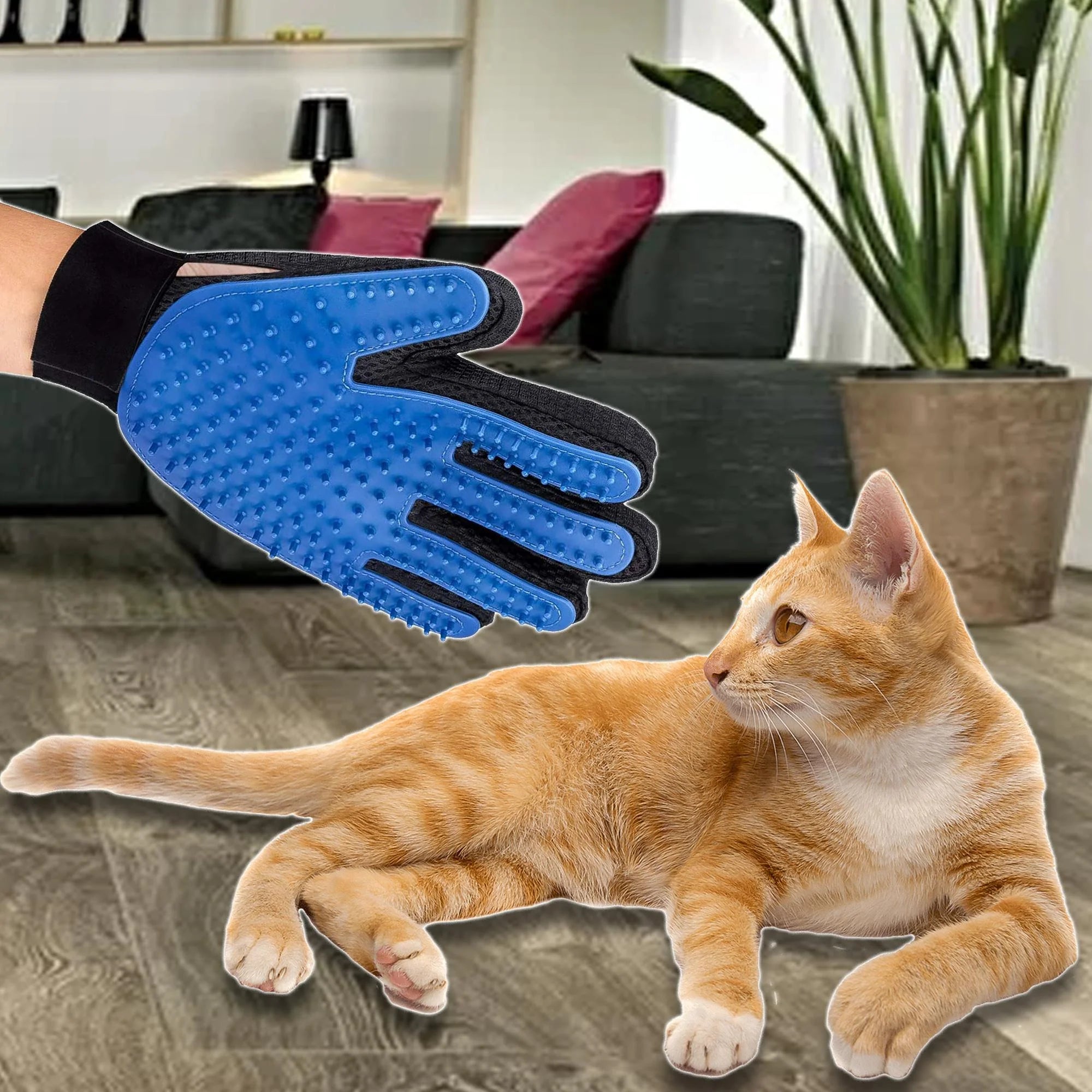 Pet De-shedding Gloves